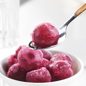 Daqiaodao commercio all'ingrosso di succo di frutta palline di gelato Kyoho all'uva palline di gelato per cocktail al gusto di frutta - Product Image 3