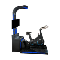 Jeux d'attraction populaires : Vélo de course VR, vélo de réalité virtuelle, tapis de course, moto de course VR pour le fitness