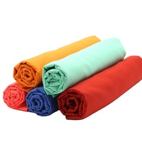 Tissu de chemise respirant en polyester/coton pour chemises de bureau pour hommes d'affaires, vente en gros