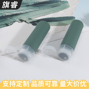 Silicone Portable Lotion Dispenser 10ml Manual Soap Dispenser For Toiletries And Cosmetic Samples Minimalist Design - Product Image 5