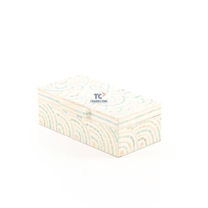 Cajas de joyería con incrustaciones de caja de madre de Pera superventas, cajas de decoración de fregona de joyería para vacaciones de Ramadán Eid hechas en Vietnam - Product Image 4