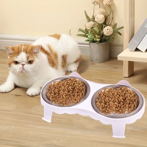 ชามใส่อาหารและน้ำสำหรับสัตว์เลี้ยงขนาดเล็ก ทำจากใยไผ่และสแตนเลส ใช้ได้ทั้งในบ้านและนอกบ้าน เหมาะสำหรับการเดินทาง ขายส่ง เป็นมิตรกับสิ่งแวดล้อม - Product Image 2