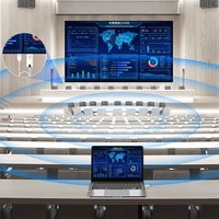 1080P 30M draadloze video-audiozender-ontvanger-extender voor tv-box, monitor, projector, pc. Gemaakt in China.