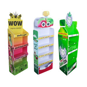 Tùy chỉnh siêu thị các tông sóng sô cô la Rack hiển thị các tông bán lẻ hiển thị khán đài - Product Image 5