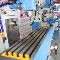 Machine de perçage et de fraisage universelle GOLDCNC Optimum ZX7550cw, haute sécurité, moyenne capacité