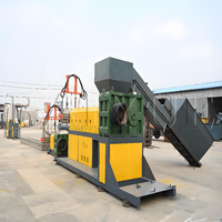 Machine de granulation de plastique usagée, machine de granulation de plastique à refroidissement par air, machine de granulation de plastique PET