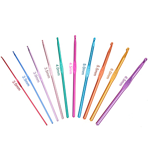 100pcs DIY Aluminum <strong>Crochet</strong> <strong>Kit</strong> With Yarn Knitting Needles Sewing <strong>Kit</strong> Tools <strong>Crochet</strong> Hook Set - Product Image 3