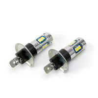 RCJ 12V Nouvelles Ampoules LED Haute Luminosité pour Voiture, Feux Antibrouillard LED H4 H7 9005 9006 DRL H1-3030 12SMD Ampoules LED Auto pour Phares Antibrouillard