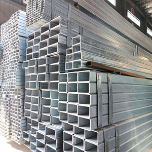 40x40x3mm RHS Tubo rectangular de acero 40x60 Galvanizado S235 50x50 Sección de caja Tubo de acero cuadrado Característica anticorrosión - Product Image 5