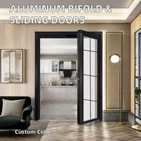 Porte coulissante en verre PT/PD moderne, personnalisable en usine, étanche, double vitrage trempé, pour intérieur, salle de bain, chambre, sécurité