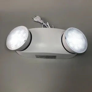 Alta Qualidade Duplo Led Light Ip65 À Prova de Explosão Led Luz De Emergência Recarregável 60 Led Lâmpada De Emergência Twin Spot Head Lamp