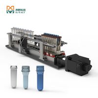 Vente flash - Machine de fabrication de bouteilles en PET entièrement automatique avec PLC pour bouteilles d'eau potable et de jus