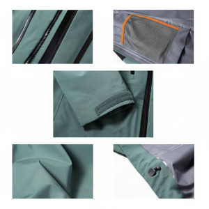 Veste d'extérieur imperméable personnalisée en Gore-Tex co-marquée pour hommes, collection 2025 – Vente en gros OEM - Product Image 1