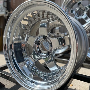 Jantes de Roues en Alliage d'Aluminium Forgé SW <span class=keywords><strong>18</strong></span> 19 20 Pouces, 5x114.3 5x120, 2 Pièces à Bord Profond, Argent Chromé, de Rechange pour Voitures Particulières - Product Image 1
