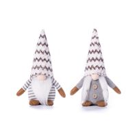 Nouvelle peluche tricotée sans visage Rudolph ornement décorations de Noël avec figurine de vieil homme de la forêt