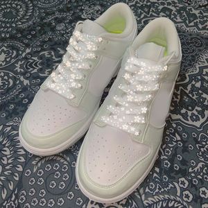 Cordones de Moda Reflectantes para Zapatillas, Diseño Sakura Bandanna, Cordones para AF1, Cuerdas Personalizadas para Zapatos, Cordones Planos Unisex - Product Image 3