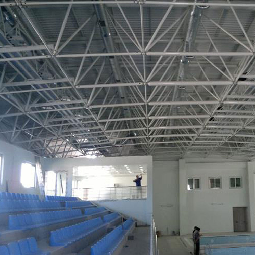 Toit en métal En Acier Espace Cadre D'arc Piscine Toiture Auvent