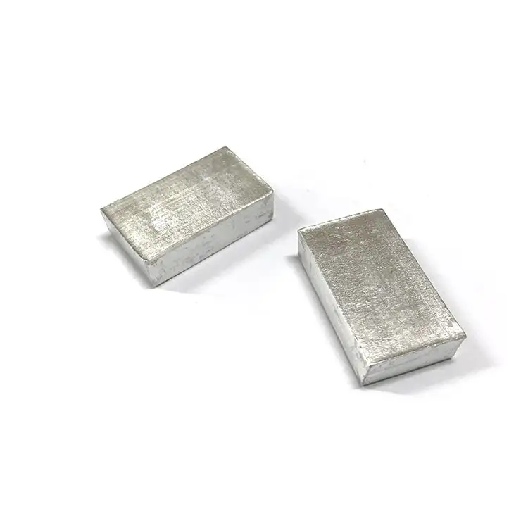 tin bismuth alloy electronics Rare Metal Element Silver White Metal Indium Ingot high pure indium ingot