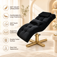 Table de massage hydraulique réglable pour esthéticienne, chaise de beauté inclinable pour salon de beauté, tatouage et spa