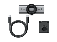 Caméra Web MX Brio UHD 4K HDR avec autofocus, microphone intégré, appels vidéo, enregistrement, interface Type-C pour le bureau
