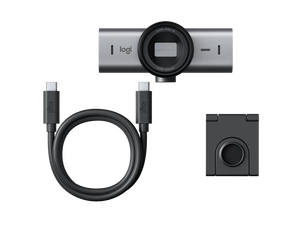 Caméra Web MX Brio UHD 4K HDR avec autofocus, microphone intégré, appels vidéo, enregistrement, interface Type-C pour le bureau - Product Image 6