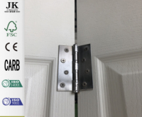 Portes pliantes modernes en composite JHK pour hôtel, volets en bois massif