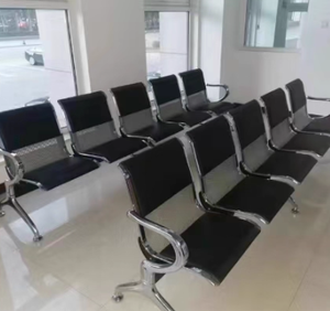 Sillas de Aeropuerto, Sillas de Espera para Hospitales, Sillas de Tres Plazas, Sillas para Salas de Espera, Sillas para Infusiones, Sillas para Goteo, Asientos Públicos - Product Image 1