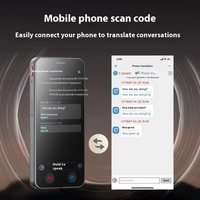 Traducteur vocal intelligent M6 en temps réel, 60 langues, écran tactile OLED, Wifi, mini portable, interprétation simultanée