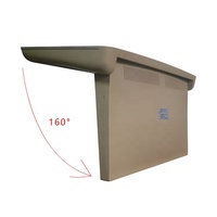 Pantalla Motorizada Abatible de 24 Pulgadas para Auto, HD 1080P, Monitor de Techo para Auto, Pantalla Publicitaria, TV para Autobús, Tren, Metro