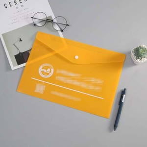 ASP Custom Assorted Colors Eco-vriendelijke PP Materiaal School- en Kantoor A4 Map met Knoop - Product Image 1