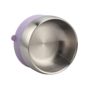 Food Grade Anti Slip Kids Feeding Stainless Steel Suction <b>Bowl</b> - Product Image 3