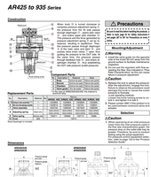 Vanne monobloc métallique à grand débit AR625-AR925-F20G-F06G-10G, réducteur de pression, entrée maximale 10 bars, pour moteur de pompe