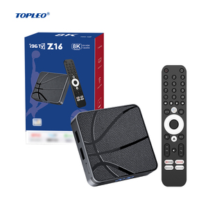 Topleo กล่องรับสัญญาณทีวี8K, กล่องรับสัญญาณแอนดรอยด์12 WiFi6เครื่องเล่นมีเดีย4K อัจฉริยะกล่องทีวีแอนดรอยด์ - Product Image 1