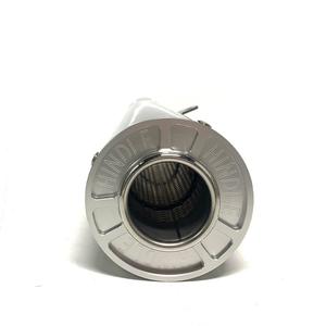 La Chine fournit un silencieux d'échappement de moto modifié entièrement compatible avec le tuyau d'échappement noir en acier inoxydable classique à rangée droite - Product Image 3