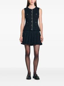 เสื้อแจ็คเก็ตทวีดแขนกุดประดับมุกสำหรับผู้หญิง รุ่นซัมเมอร์แฟชั่นสั่งทำพิเศษจาก Leduo - Product Image 3