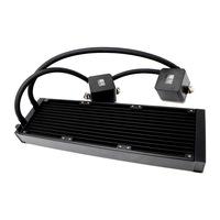 Solution de refroidissement liquide double serveur Whirlwind pour CPU et carte graphique, radiateur de refroidissement à eau haute température, matériau PC OEM pour ordinateur