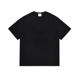 ผู้ผลิตเสื้อยืดผู้ชาย เสื้อยืดคอตตอน 180 กรัม สตรีทแวร์ ลายกราฟิก คลาสสิค แขนสั้น ทรงหลวม คอกลม พร้อมขายปลีก - Product Image 4