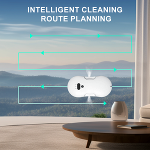 Robot Limpiacristales Automático con Cepillo de Doble Cara, Navegación Infrarroja y Alimentación por Batería para Uso Doméstico - Product Image 4