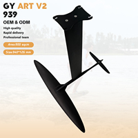2026 Kedatangan Baru ART V2 939 UHM Carbon Hydrofoil Axis Foil Advanced High Aspect Front Wing Foil Olahraga Air Surfing Wingfoil