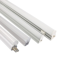Tube lumineux intégré T5-0402 pour PC, connectable en série, bande LED longue à rainures sombres pour usage intérieur, certifié ROHS