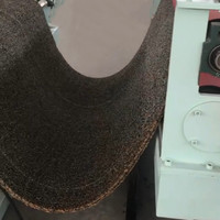 Wasserdichte PVC-Vinyl-Türmatten mit Drahtschlaufen und Spikes, Rutschfeste Innen-/Außenmatten, Hergestellt mit Kunststoff-Extruder-Maschinenplatten