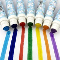 Marqueurs d'art lavables KHY Bingo Daubers, 12 couleurs, marqueurs à points pour les tout-petits, les enfants d'âge préscolaire, kit de peinture à points pour loisirs créatifs