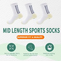 Chaussettes de football antidérapantes unisexes avec logo personnalisé, respirantes, en mesh, pour l'entraînement au football