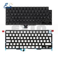 Clavier d'ordinateur portable pour Macbook Pro 16 pouces A2485 avec rétroéclairage, versions UK, US, arabe, danois, allemand, français, italien, espagnol, russe