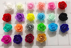 Drea Phụ Kiện Tự Làm Đám Cưới Hoa Hồng Bọt Nhỏ 3.5Cm 500 Miếng Hoa Hồng Bọt Hoa Nhân Tạo - Product Image 3