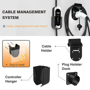 Zencar 13A EVSE IEC 62196 Plug Level 2 Mobile EV Charger With T13 Wall Plug