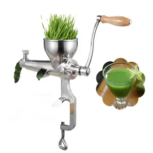 Máy Ép Trái Cây Cỏ Lúa Mì Bán Chạy Máy Ép Trái Cây Chậm Wheatgrass Máy Ép Trái Cây Trục Vít Thủ Công