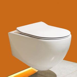 Inodoro de cerámica moderno con tanque, WC funcional, para el hogar, venta al por mayor, en stock - Product Image 2