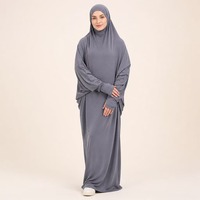 Abaya Mukena en Spandex pour Femmes, Vêtements Modestes, Vêtements Islamiques