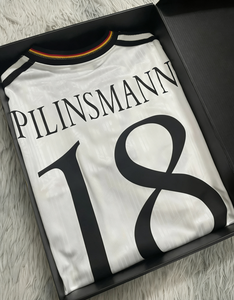 Maglie da Calcio Personalizzate all'Ingrosso, Stile Retrò Tedesco, Qualità Thailandese, Maglia da Calcio Fai-da-Te, Taglie S-4XL, Klinsmann - Product Image 1